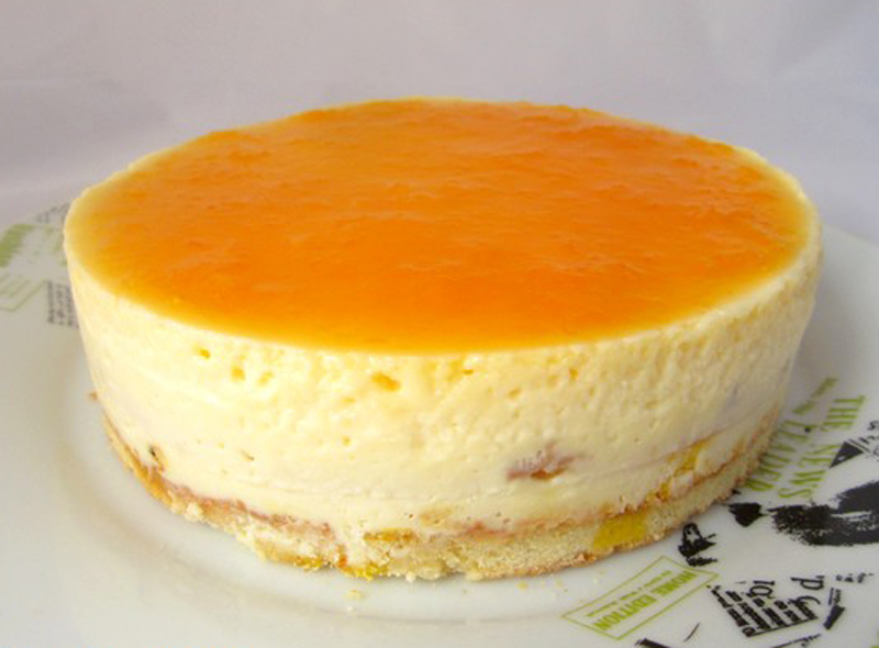 Cheesecakes glacés à l’orange et à la cannelle