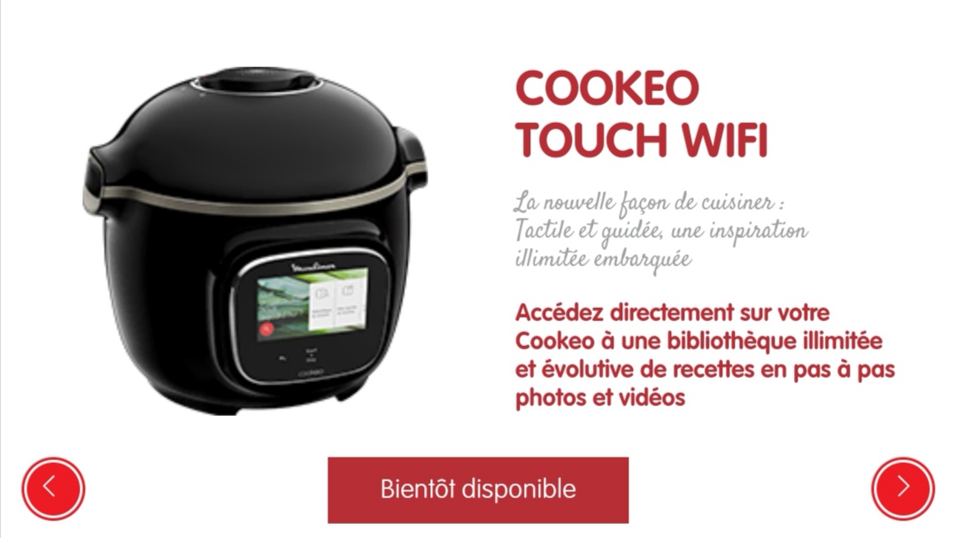 Moulinex lance « Mon Cookeo Perso »