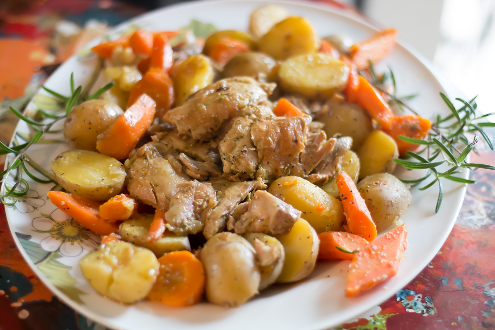 Blanc De Poulet Pomme De Terre Carotte Cookeo